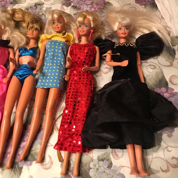 Barbie Dolls Other - GROUP OF  SEVEN BARBIE’S 1990s (WILL SELL SEPARATELY ) or bundled.